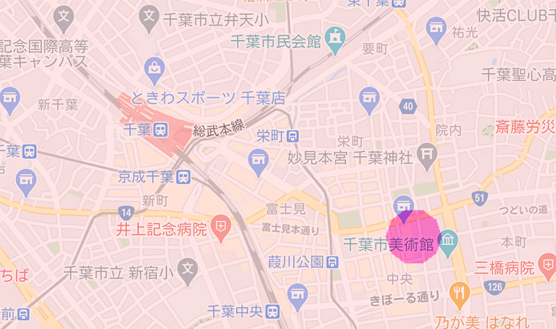 Chiba 5G area (spot)